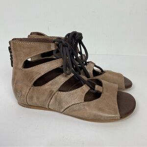 Roan Bed Stu Leather Open Toe Gladiator Sandals Shoes